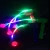 Import Light Up Spinning Ratchet LED Ball Fiber Optic Matracas Wand Stick Flashing Show festival accessories flashing rotate stick from China
