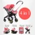 Lightweight Multifunction 4 In 1 baby stroller Portable 4 in 1 baby stroller child safety car seat stroller