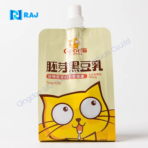 Liquid Pouch With Spout With Bags Stand Up Plastic Packaging Manufacturers Suppliers Spouted Spout Pouch