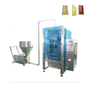 Liquid VFFS Packaging Machine For Sauce Paste Salad Lotion