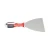 Import Long handle putty knife handle multifunctional red plastic Carbon steel putty knife from China