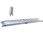 Long Version 210cm Height and 30cm Width 200kgs Load Motorcycle Aluminium Folding Ramp ATV Ramp ST-SMIRAMP-210