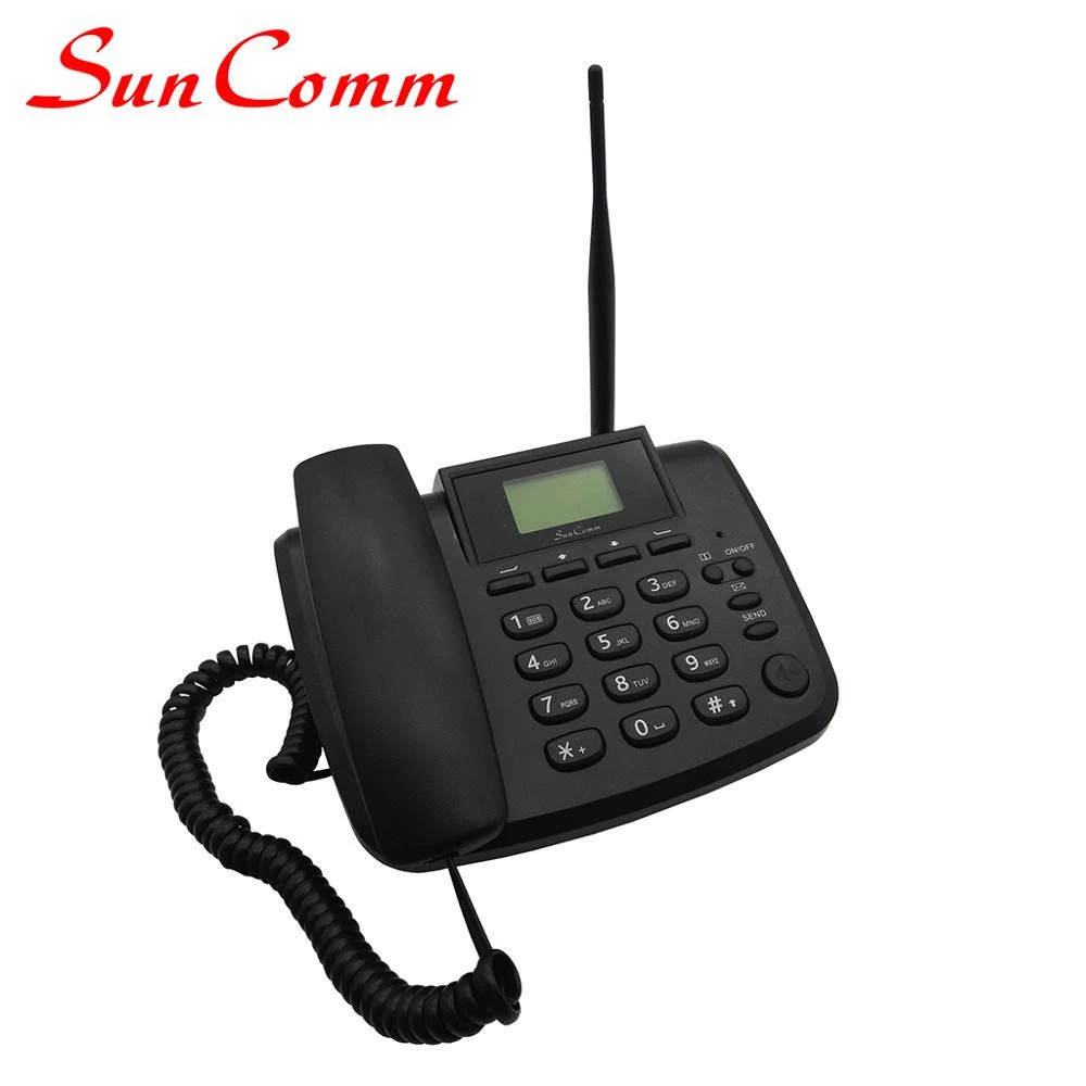 low cost cordless phone SC-9010-GP2 GSM Fixed Wireless Phone desktop home phone
