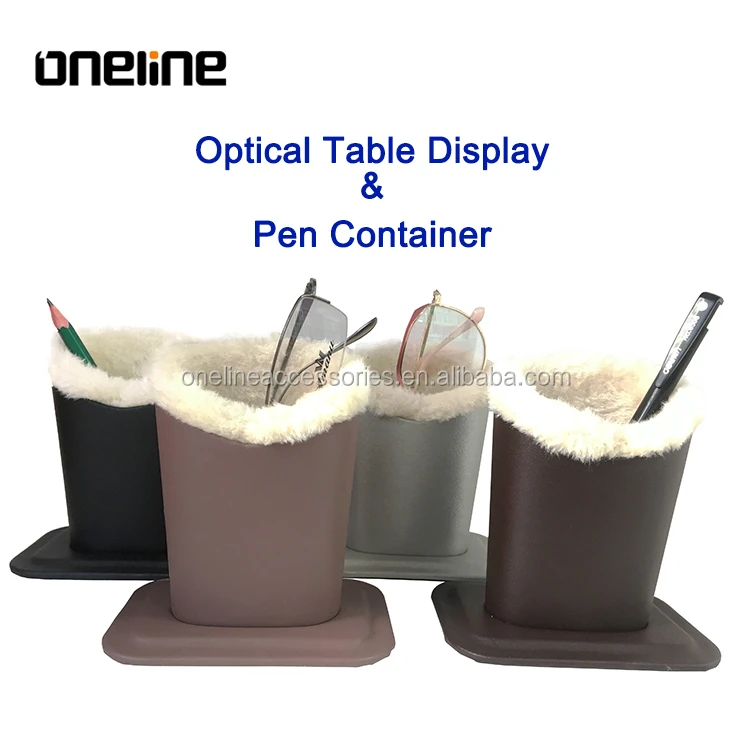 Low MOQ Eyewear Holder Eyeglasses Holder Table Stand Handmade Pen Container Makeup Brush Pot Glasses Display