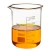 Import Low price high quality 5ml heat resistant thickened wall glass beaker from China