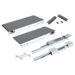 Lowes price high temperature 200kg heavi duti thin slide out drawer slides