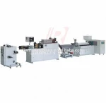 LR-45 wenzhou multi-function plastic extruding zipper making machine price