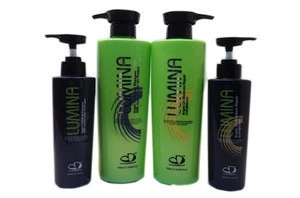LUMINA argan oil shampoo color lock &amp; UV protect hair conditioner