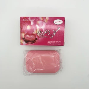 luscious strawberry aroma Moisturizing smooth skin spring pink organic beauty soap