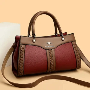 Luxury Designer Multi Layered Womens Handbag 2024 Trendy High Quality Soft Leather Messenger Bag Womens Shoulder Crossbody Bag