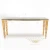 Import Luxury Stainless Steel Hot Selling BASTET Gold Bar Table modern from China