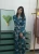 Import Luxury Women sleepwear 2 pieces  long sleeves night wear pajamas sets with Robe zebra pattern  satin robe from China