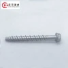 M10 x 75mm Zinc Plated Masonry Concrete Bolt Screw Anchor could request free sample