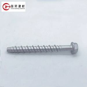 M10 x 75mm Zinc Plated Masonry Concrete Bolt Screw Anchor could request free sample