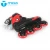 Import macco adult adjustable inline roller skates roller skating lace protective equipment HRX black red from China