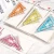 Import Made in China plastic set square transparent printing triangle ruler in the school tri scale ruler from China