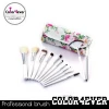 Makeup brushes professional 12pcs Rose case makeup brush sets OEM eye shadow applicator