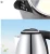 Import manufacturer electronic hotel hot cordless stainless steel automatic travel electric whistling coffee water tea kettle from China