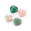 Manufacturer Spot Rose Quartz Heart Jewelry Amethyst Heart Stone Natural  Stone Heart Stone