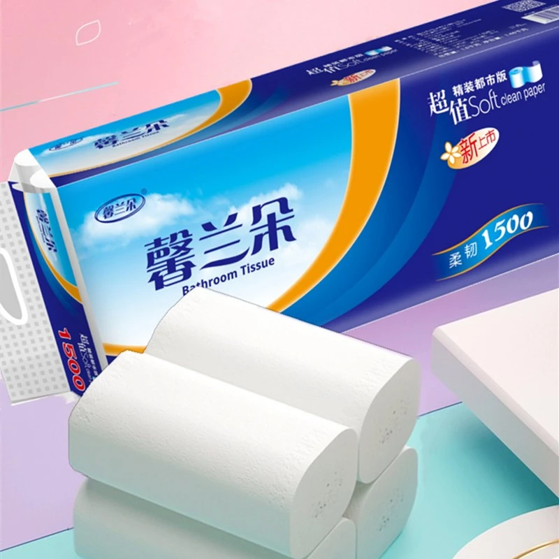 Manufacturers Good Quality Portable eco toilet tissue paper roll