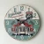 Import MDF Vintage Wall Clock Rustic Clocks14&quot; World Wall Clock from China