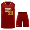 Men Sportswear Type Youth Sublimation Printed Custom Basketball Teamwear