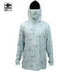 Men&#39;s  Custom Logo long sleeve fishing outdoor shirt Three panel hood with pull up sun mask Fishing Shirt