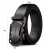 Import Mens Automatic Buckle Genuine Leather Black Belt from China