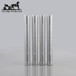 Metal Aluminum Cigar Tube Packaging Tube for Cosmetic Eyeline Pencil,Eyeline Pencil