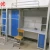 Import Metal bunk beds with storage cabinet from China