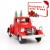 Import Metal Handmade Crafts Vintage Red Christmas Truck Models With Xmas Trees for Home Decoration Birthday Gift Kids Toy from China