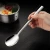 Import Metal table dinner spoon edible soup stainless steel spoons from China