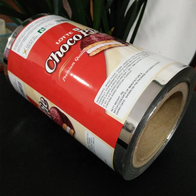 Metalized PET PE laminated roll film for packing