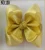 Import metallic hair bows glitter girl hair boutique clips from China