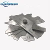 MG-11 Stainless Steel 7 Pieces Fillet Welding Gauge For Inspection Test