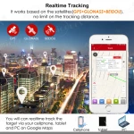 MiCODUS Car GPS Mini GPS Tracker Car Tracker MV710 Cut Off Fuel Shock Alert Geo-fence Vehicle GPS Locator LIFETIME FREE APP