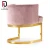 Import Milan Primrose velvet cushion stainless steel base wedding Lounge Chair from China