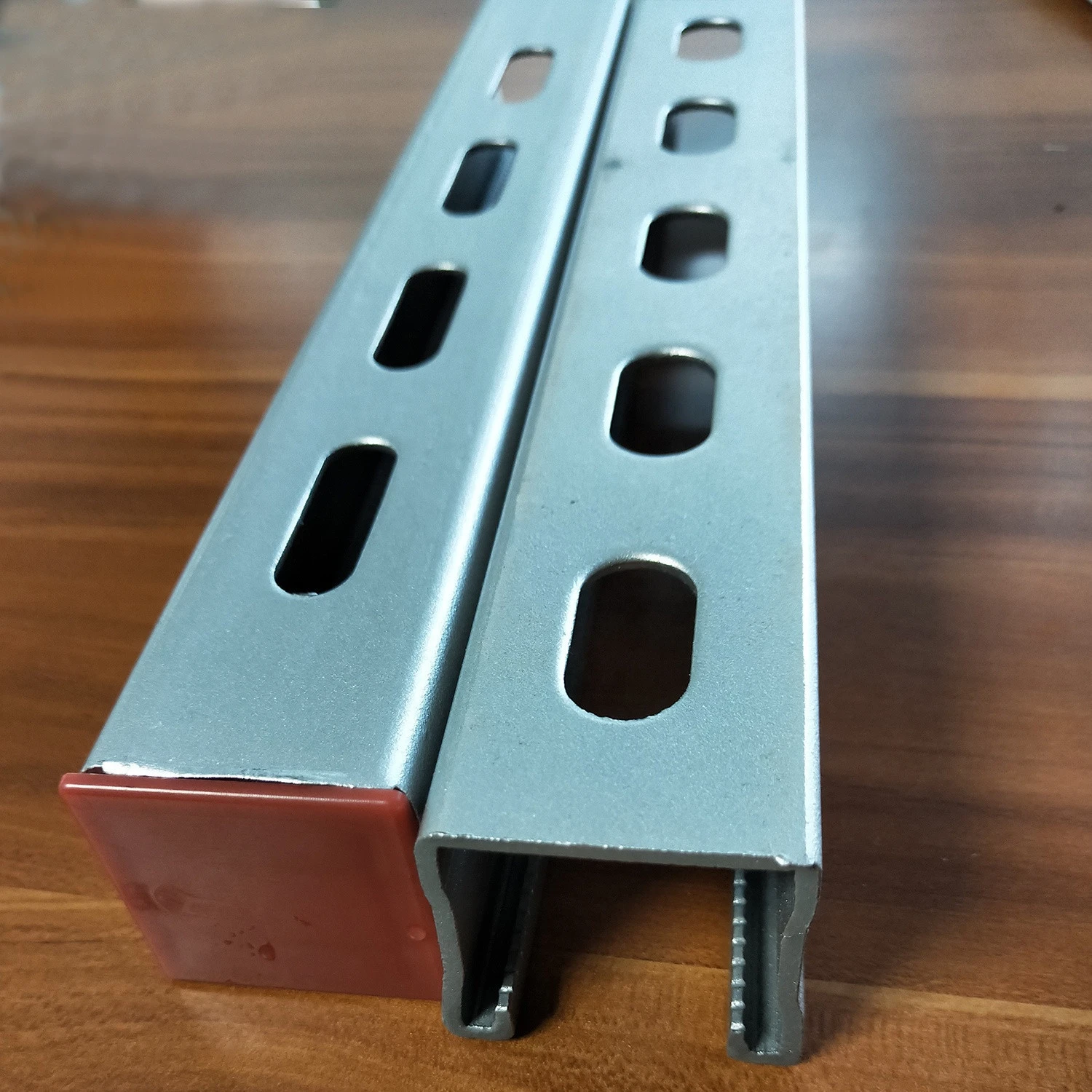 mild steel strut channel perforated c purlin aluminum c channel track for roof structure