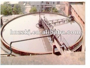 Mineral dewatering use thickener