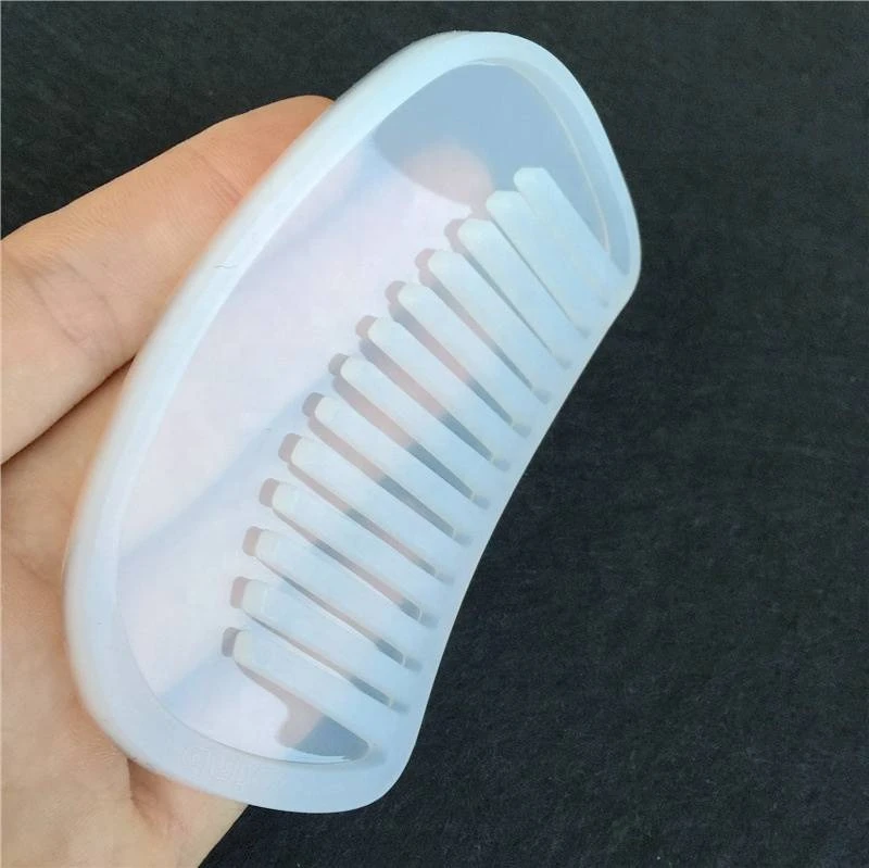 Mirror Crystal Epoxy UV Resin Glue Handmade Silicone Mold Cartoon Cute Comb Mold Variety Optional