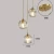 Import Modern Copper Pendant lighting Led Crystal Ceiling Chandeliers from China