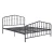 Import Modern design Metal Frame bed iron Dormitory Single Bed children metal bed from China
