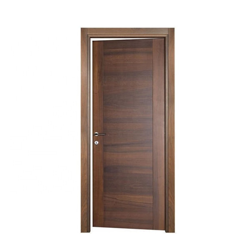 Buy Modern Design Walnut Veneer Stained Color Flush Door With Groove ...