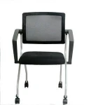 Modern Folding Training Chair Foldable Office Chair with Caster