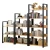 Import Modern Living Room Furniture Wood Modern Bookshelf With Storage Shelves from China