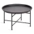 Import modern simple living room round coffee table bedroom movable small furniture wood top bed side table from China