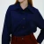 Import Modern Vintage Long Sleeve Women Casual Blouse Masculine Fashion Shirt Women Office Wear from China