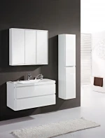 Modern Wall Mounted Modern Bathroom Mirror Cabinet Bathroom, Bathroom Furniture,hotel bathroom cabinet vanity set