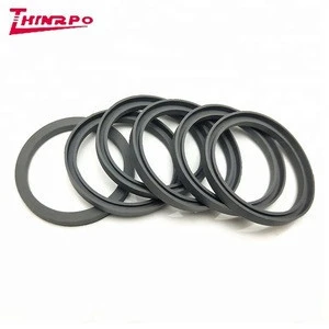 Molded Silicone Oil sealing Gasket Silicone Double Lip Seal Round Rubber Lip Seal