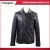 Import most fashion mens leather jacket with fur collar from China